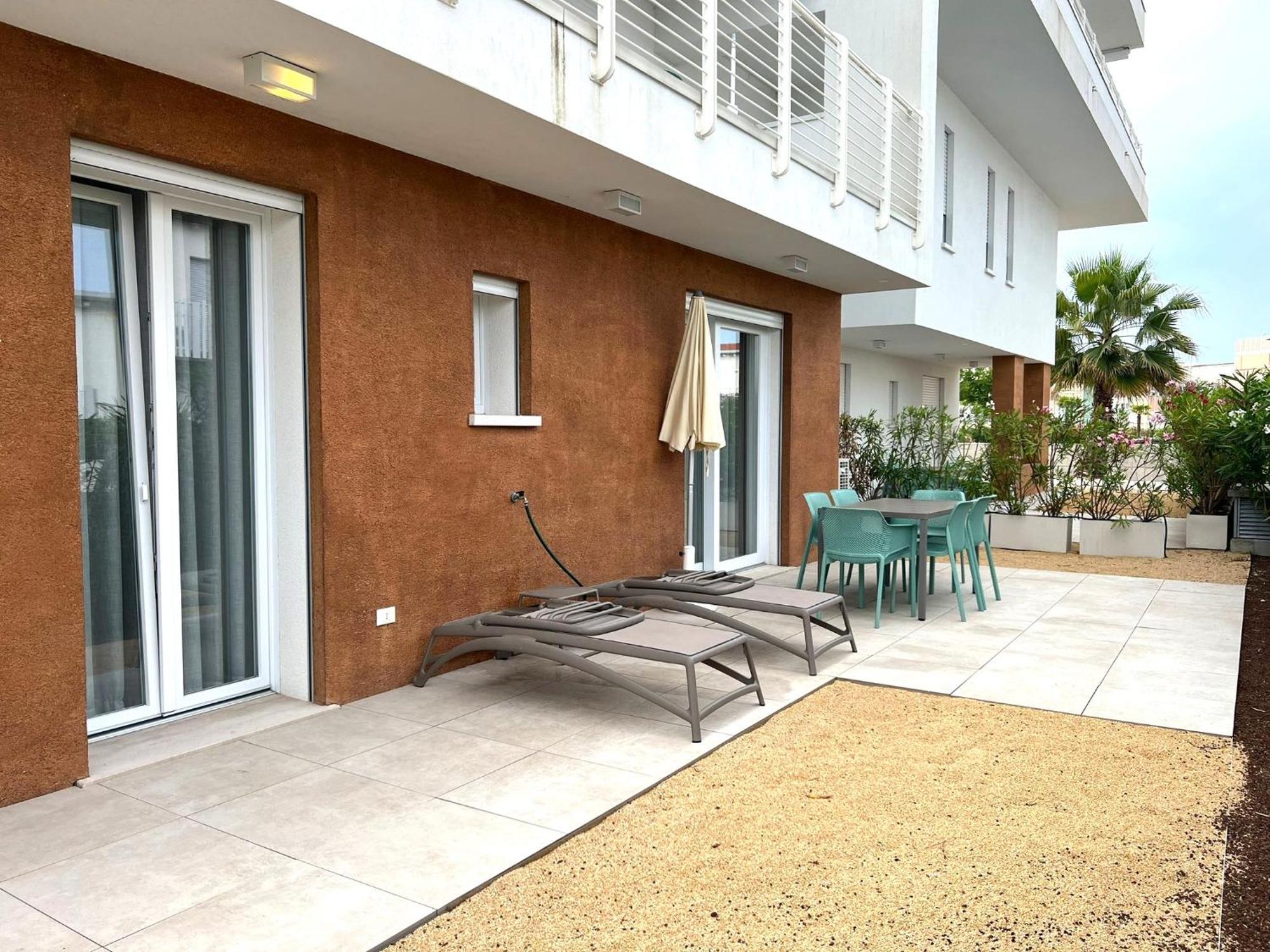 Sun Beach Residence Con Piscina - Piazza Brescia - Adria Holiday Jesolo - Family Apartments المظهر الخارجي الصورة